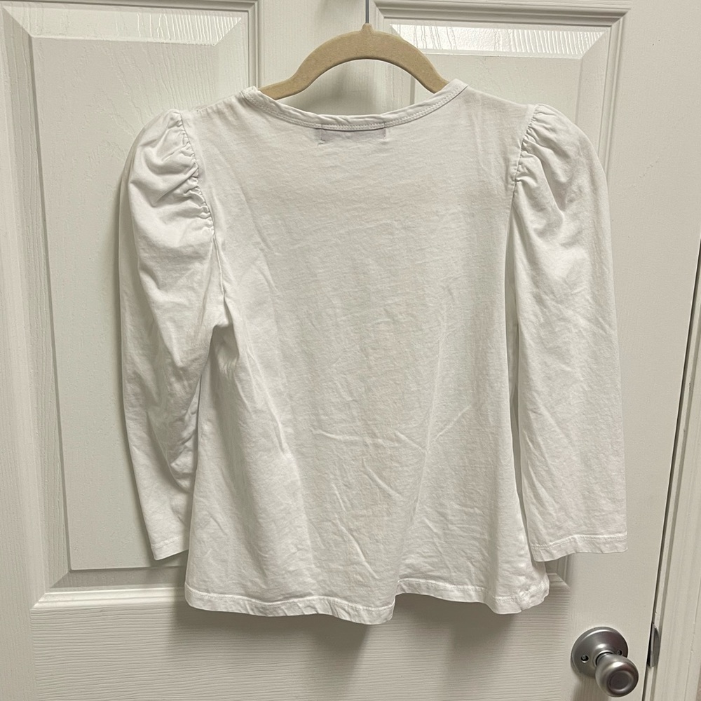 Tuckernuck Pomander Place Basic White Blouse - image 6